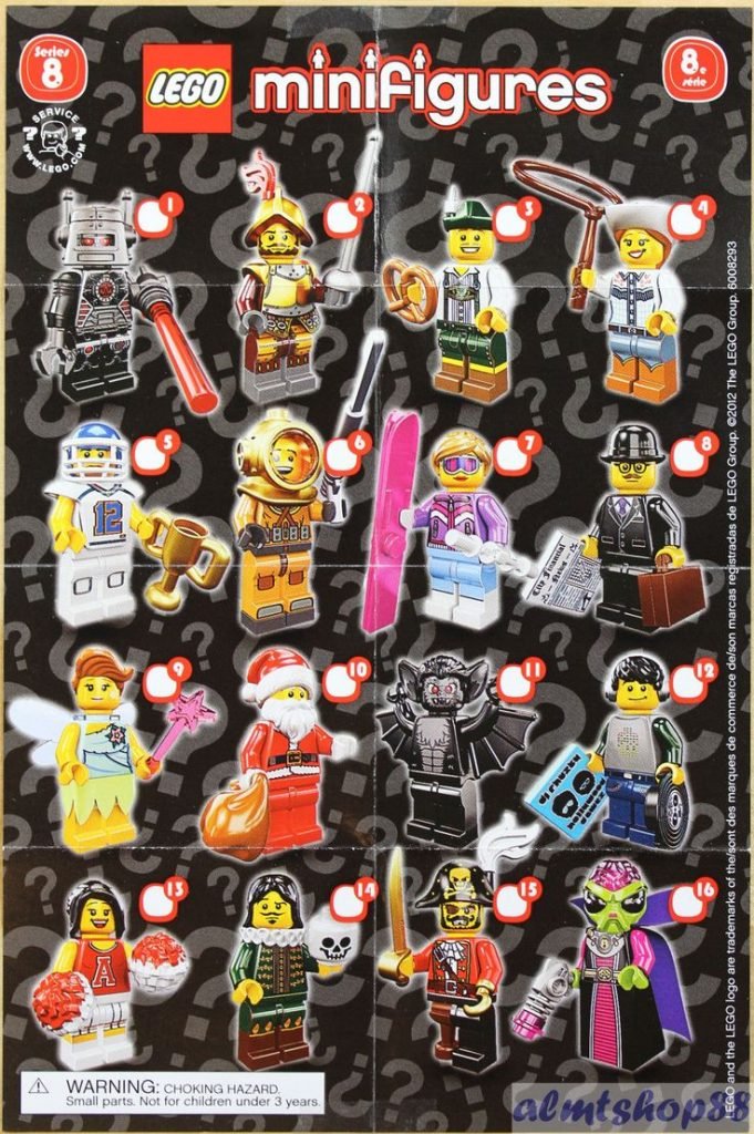 Details about LEGO Mini Poster Leaflet Minifigures Series 1 2 3 4 5 6 7 8 9 10 11 12 13 14 15