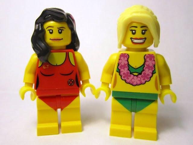 The Brick Brown Fox Lego Minifigures Series 3 Hula Dancer Sg Minifigures