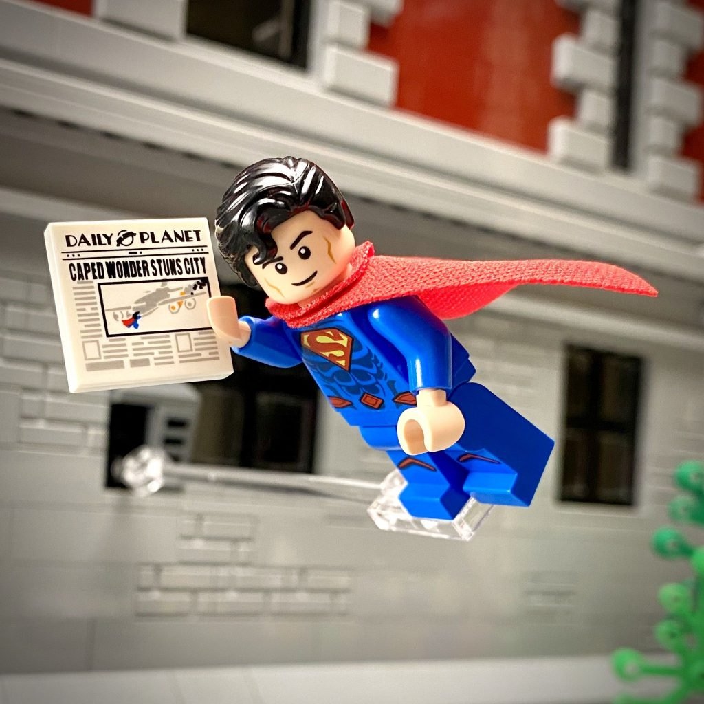 custom lego superman