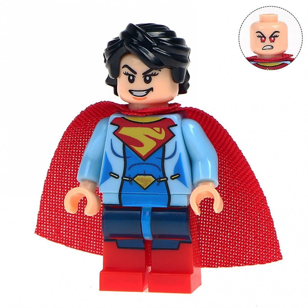 Minifigure Superwoman DC Comics Super Heroes Compatible Lego Building Blocks Toys