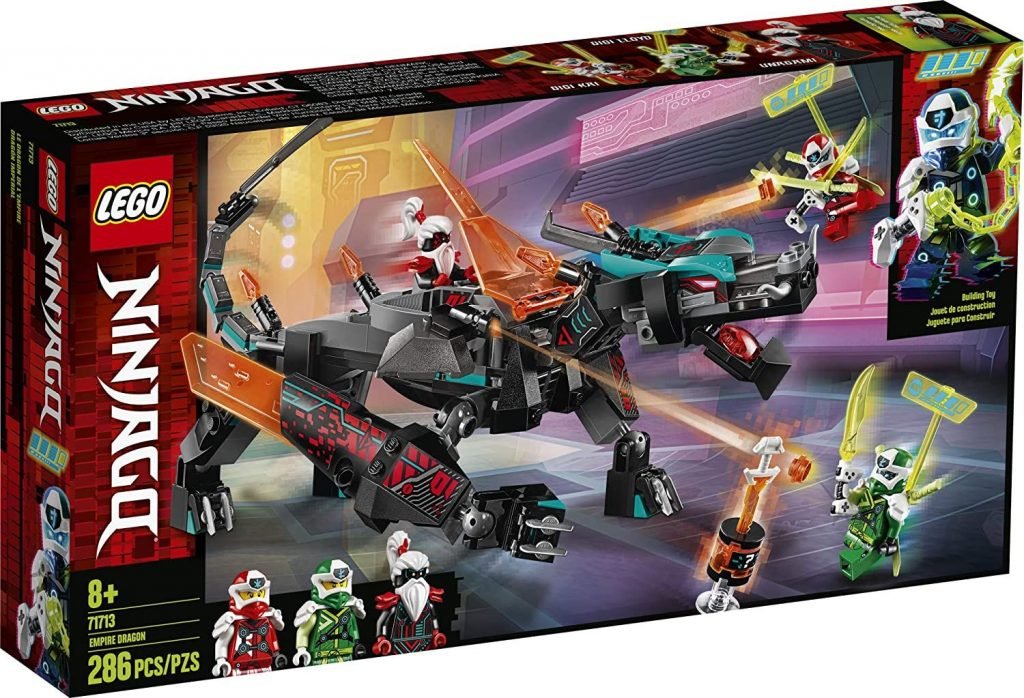 LEGO NINJAGO Empire Dragon 71713 Ninja Toy Building Kit, New 2020 (286 Pieces)