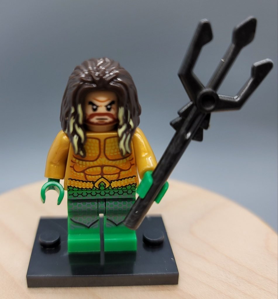 Aquaman Custom minifigure. Brand new in package. Please visit shop, lots more!