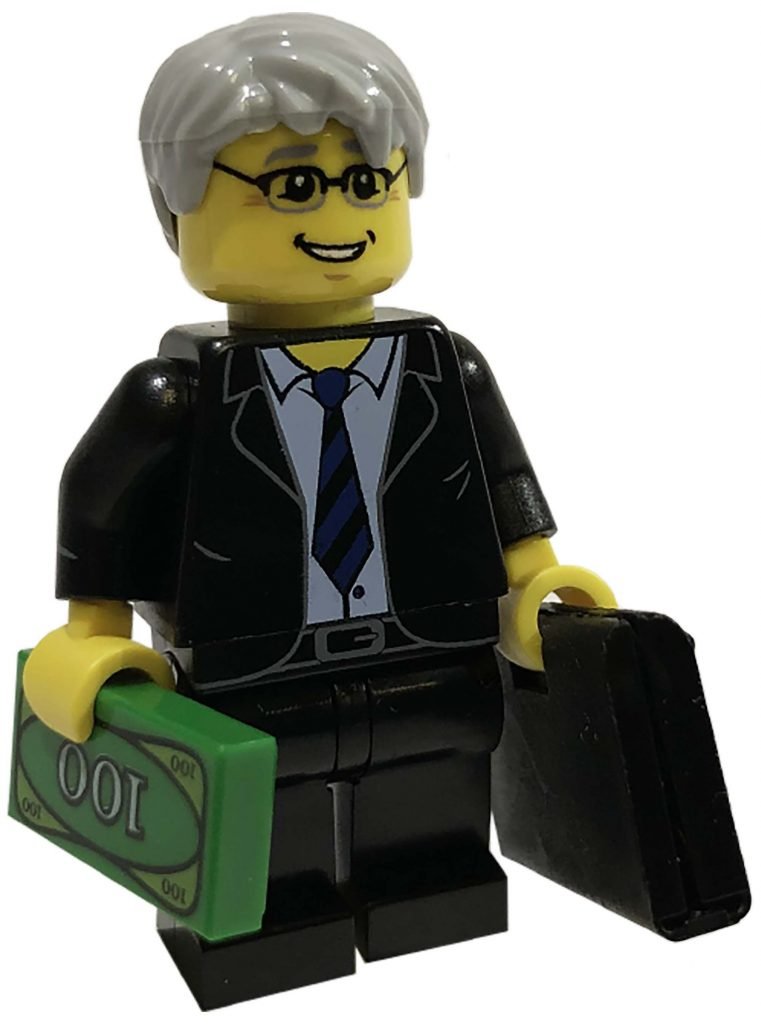 Brick Loot Exclusive Creator of the OS Custom Printed Minifigure on LEGO® parts LIMITED EDITION