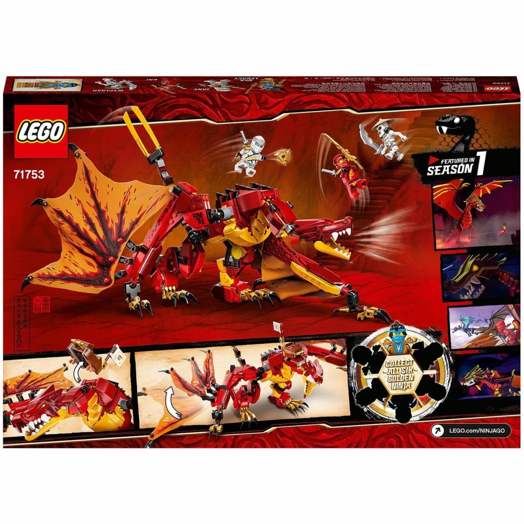 LEGO Ninjago Fire Dragon Attack Set (71753)