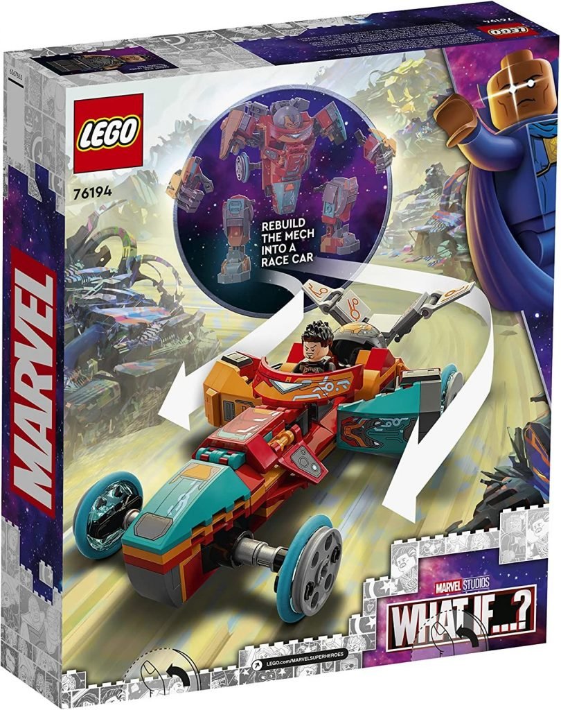 LEGO Marvel 76194 Tony Stark’s Sakaarian Iron Man (369 Pieces) Building Kit New 2021
