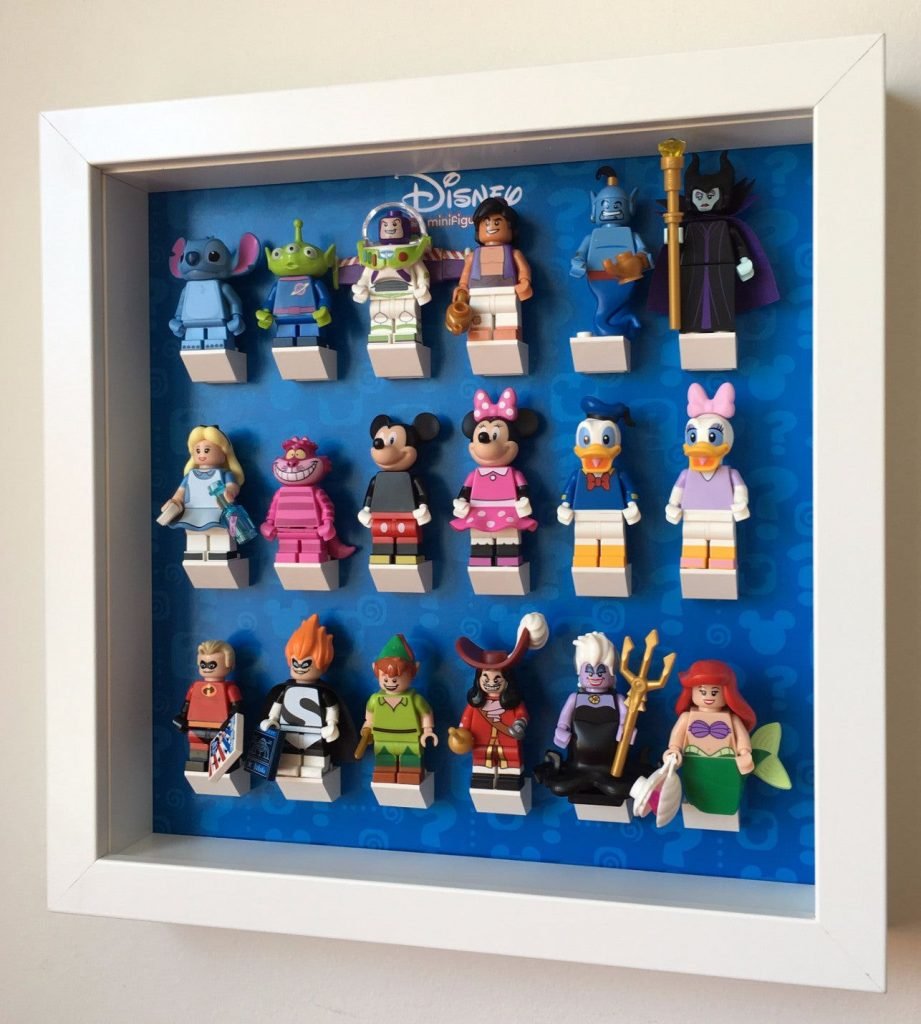 Frame for Lego® Disney Series 1 Minifigures – Black / Blue