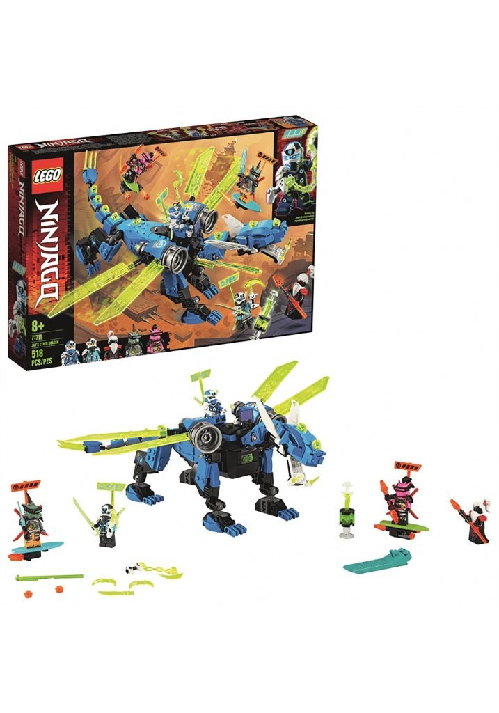 Jay’s Cyber Dragon LEGO Ninjago Building Set